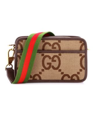 Mini Camera Bag Jumbo GG Canvas
