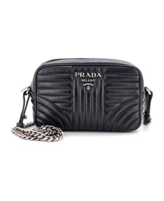 Small Camera Bag Diagramme Quilted Leather