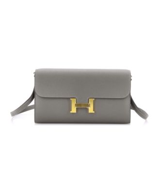 Pre-Owned  Hermes Constance To Go Wallet Evercolor