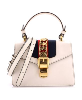 Mini Sylvie Top Handle Bag Leather