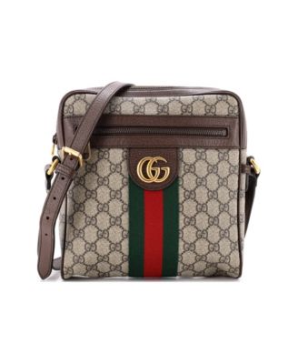 Small Ophidia Messenger Bag GG Coated Canvas