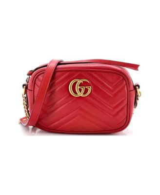 Mini GG Marmont Shoulder Bag Matelasse Leather