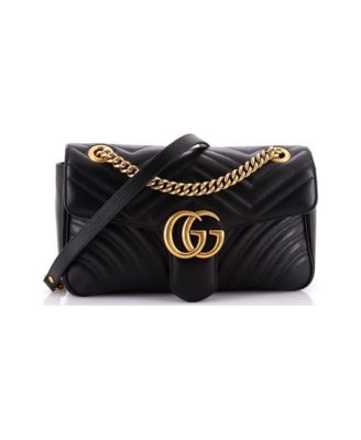 Small GG Marmont Flap Bag Matelasse Leather