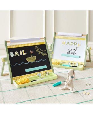 Double-Sided Magnetic Tabletop Art Easel, 5-Level Adjustable