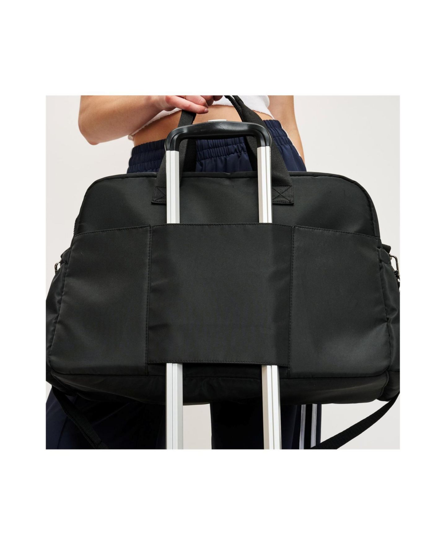 Женская сумка Urban Expressions Navigator Trolley Sleeve Adjustable Strap Weekender, цвет: Чёрный — фото 8