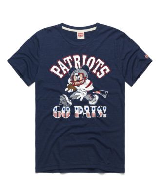 Men's and Women's Navy New England Patriots Mickey T-shirt