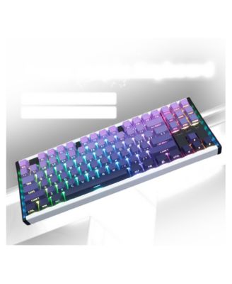KJ87 Wired Mechanical 87-Key Keyboard for Windows and Mac