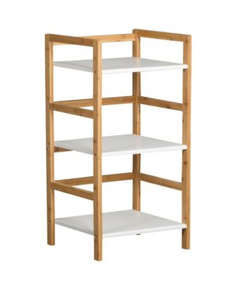 33.75" Tall Wood Stackable Bookshelf