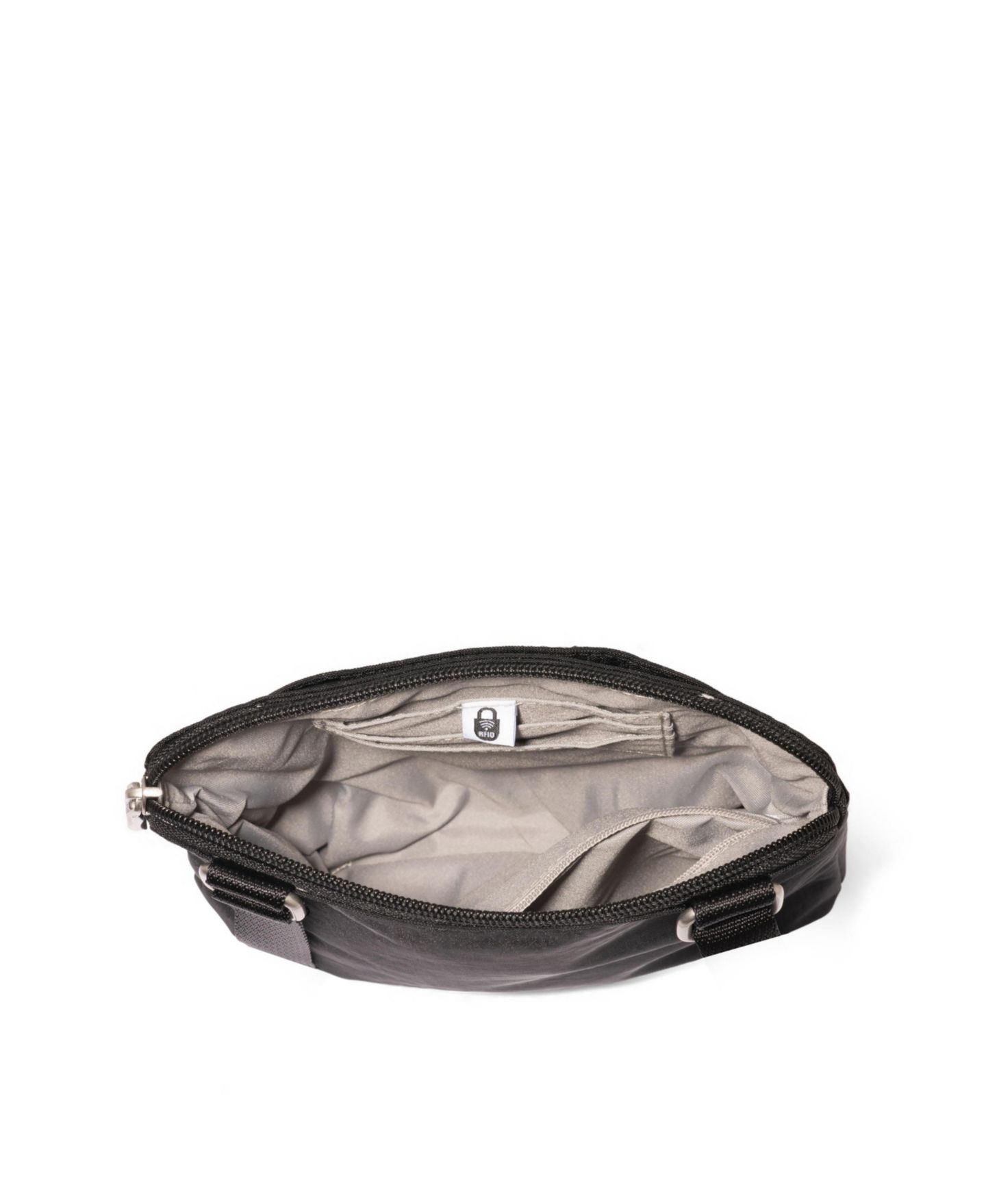 Женская сумка Baggallini Coastal Mini Flip Lock RFID-Protected Crossbody, цвет: Чёрный — фото 7