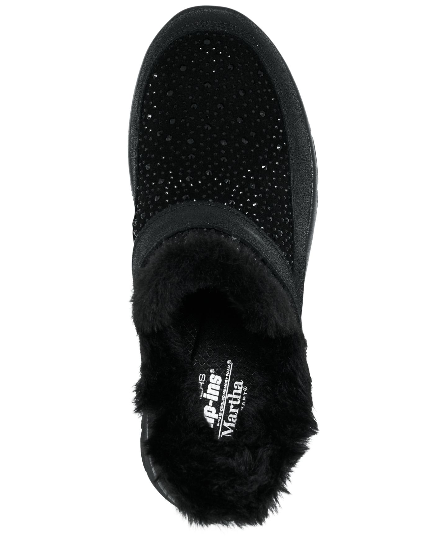Женские ботинки Skechers Slip-ins Martha Stewart Relaxed Fit: Easy Going - Majestic Slip-On, цвет: Чёрный — фото 5