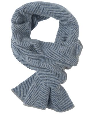 Genova Herringbone Double-Thickness Cashmere Neck Warmer