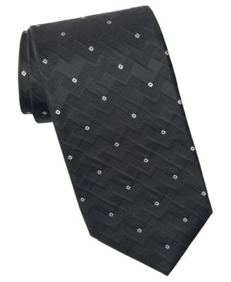Men's Seville Herringbone-Pattern Classic Tie