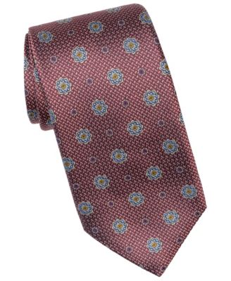 Men's Deruta Silk Jacquard Floral Tie