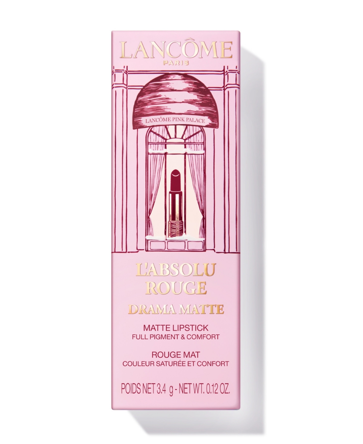 Lancome Holiday Limited-Edition L'Absolu Rouge Drama Matte Lipstick, 0.14 oz. - 227 Rose Service