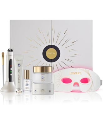 Eye Protection Ritual 8piece Luxury Eye Care Gift Set with Red Light Therapy Eye Mask