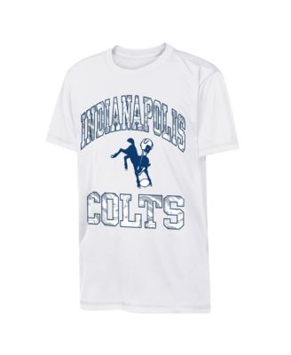 Big Boys' and Girls' White Indianapolis Colts Retro Collection Swat T-Shirt