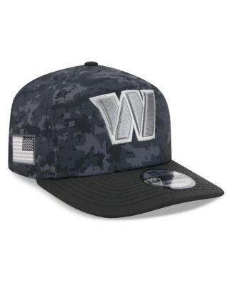 Men's Black Washington Commanders 2026 Salute To Service 19TWENTY Adjustable Hat