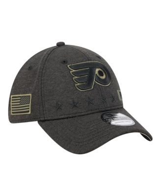 Men's Black Philadelphia Flyers Stealth Mode Flex 39Thirty Stretch Hat