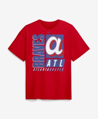 Men's Red Atlanta Braves City Connect Max90 Heavyweight T-Shirt