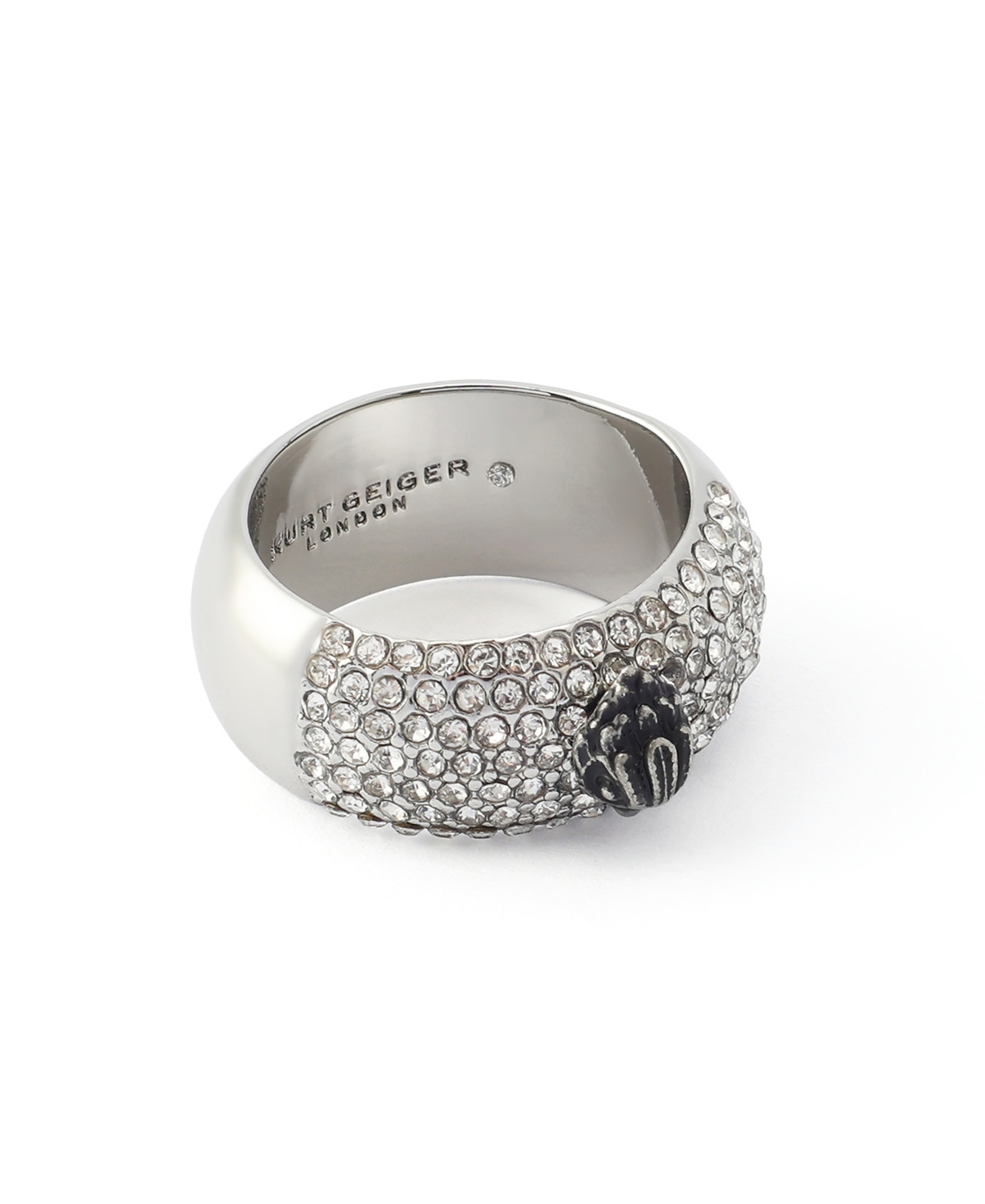 Kurt Geiger London Glass Crystal Pave Eagle Ring - Crystal