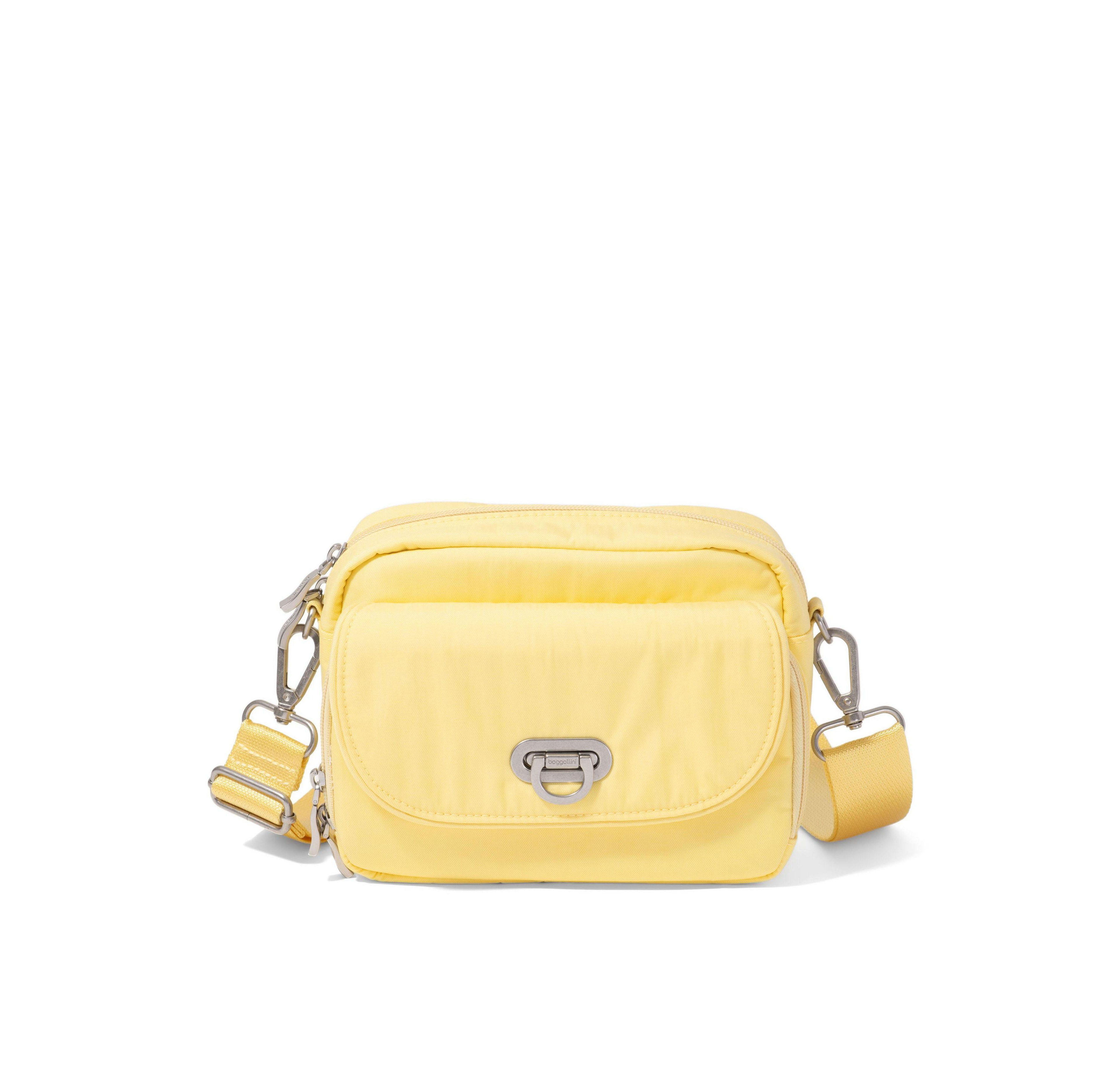 Baggallini Coastal Flip Lock Camera Bag Crossbody