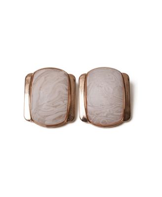 Women's Marbled Resin Giovanna Stud Earrings
