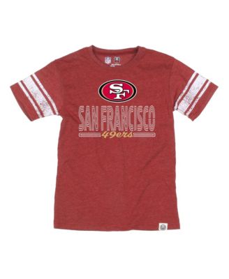Big Boys' and Girls' Scarlet San Francisco 49ers Football Jersey