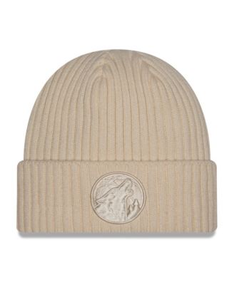 Men's Cream Minnesota Timberwolves Color Pack Cuffed Knit Hat