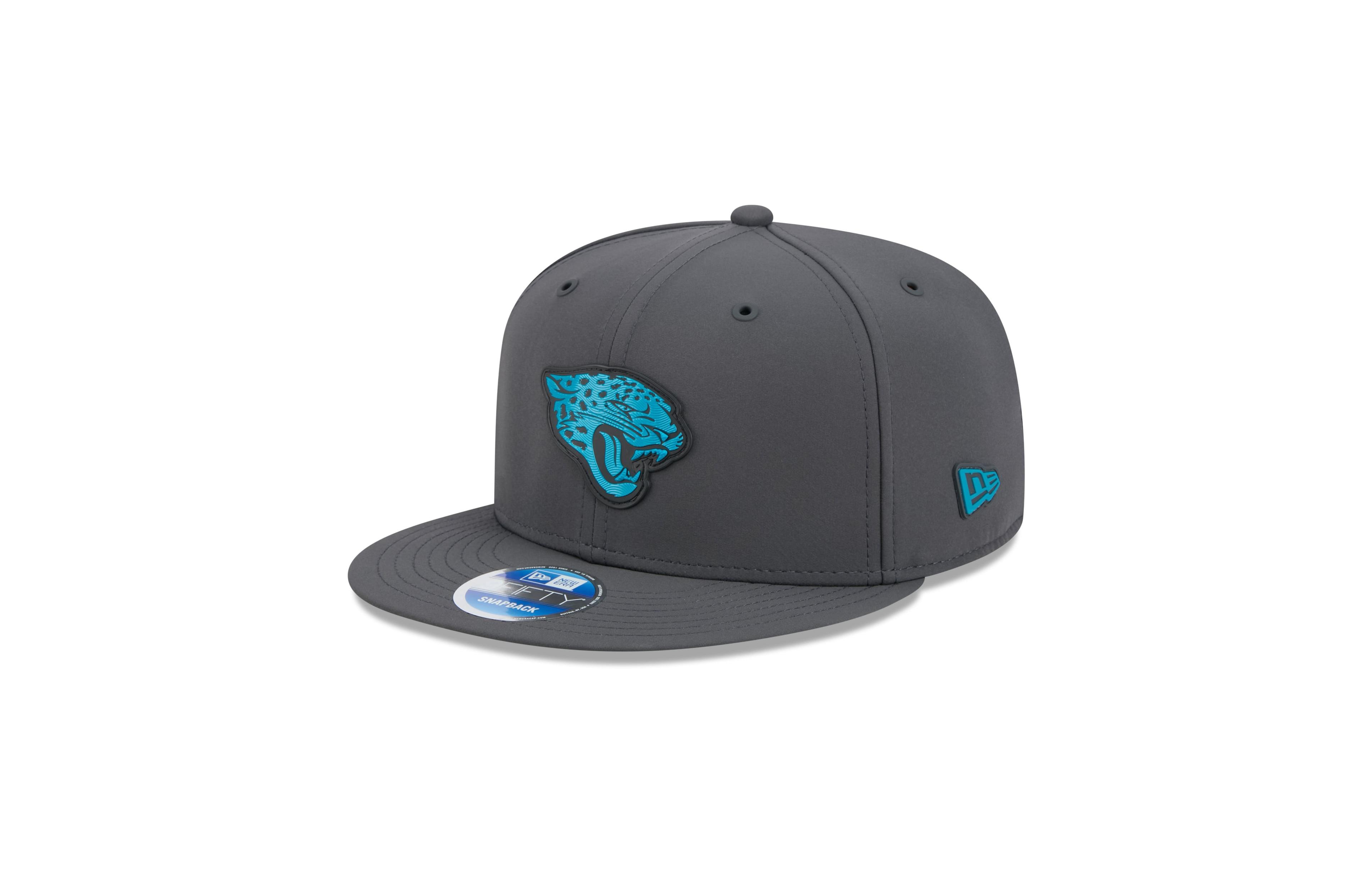 New Era Men's Charcoal Jacksonville Jaguars 2026 Sideline Cold Weather 9FIFTY Snapback Hat