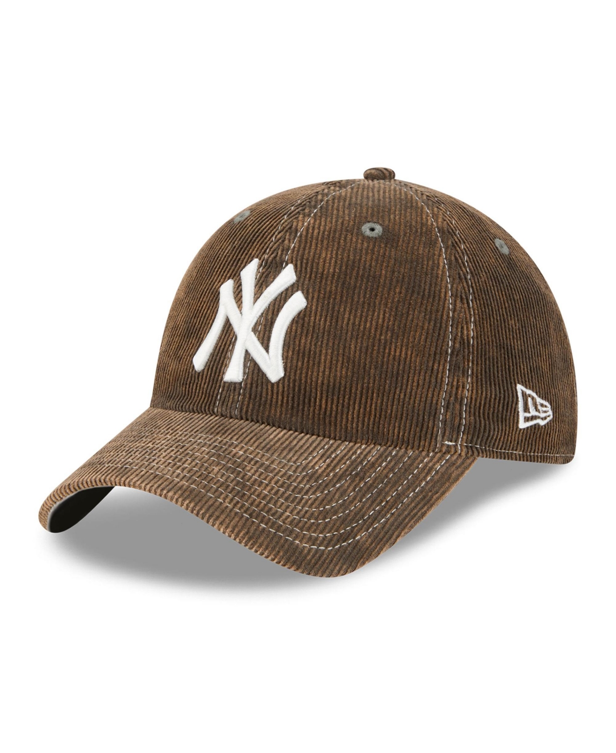 New Era Men's Olive New York Yankees Corduroy Casual Classic Adjustable Hat - Olive