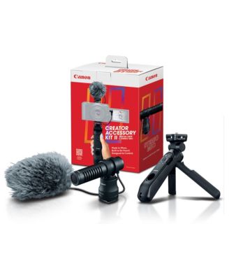 Creator Accessory Kit II Bluetooth Tripod Grip Microphone [Compatible with Canon EOS]
