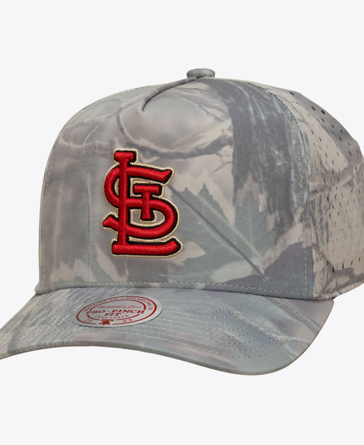 Mitchell & Ness Men's Camo St. Louis Cardinals Perfect Pro Pinch Adjustable Hat - Camo