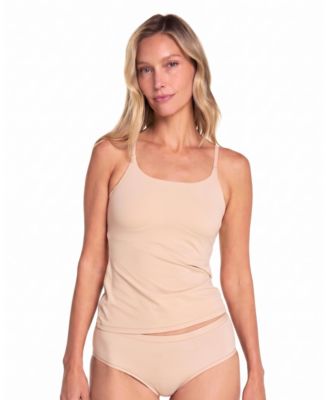 Women's Bliss Scoop Neck Adjustable Strap Fitted Camisole