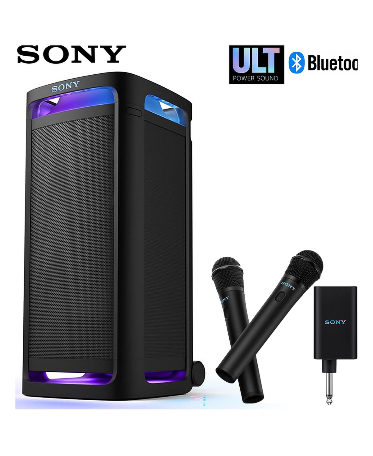Sony Ult Tower 9AC Bluetooth Wireless Microphone Speaker - Black
