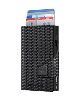 Men's CLICK and SLIDE Chess RFID Blocking Slim Wallet