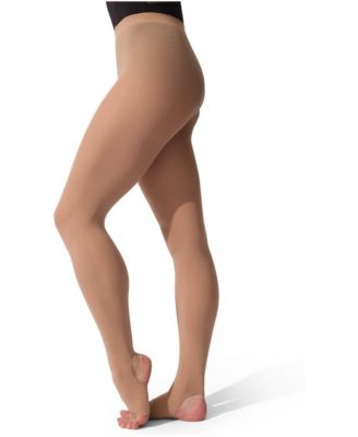 Girls' Future Star Gusset Stirrup Tights