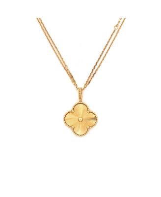 Pre-Owned Van Cleef and Arpels Magic Alhambra Pendant Long Necklace