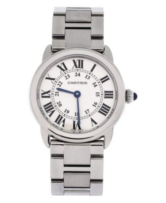 Ronde Solo de Cartier Quartz Watch in Stainless Steel 29mm