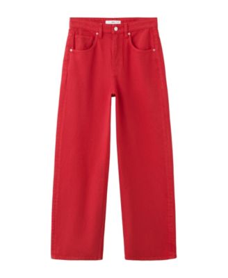 Women's Straight Mid-Rise Cotton Jeans