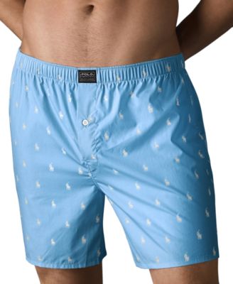 Men's Allover Pony Woven Boxers  