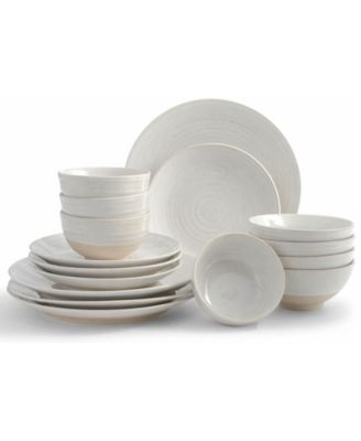 Siterra Round 16 Pc. Dinnerware Set, Service for 4