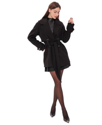 Women's Karina Wool-Blend Midi Coat