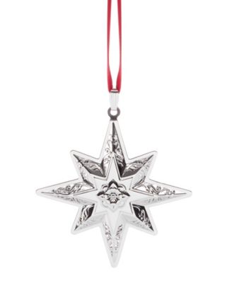 Annual Sterling Silver Star Ornament