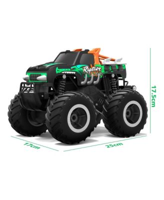 1:16 Scale Waterproof All-Terrain Remote Control Monster Truck with LED Lights