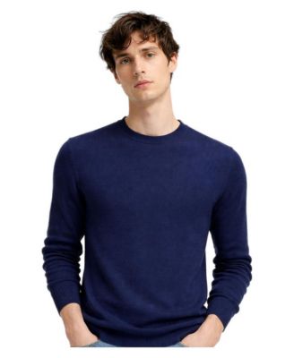 Men's Cashmere-Silk Blend Crewneck Sweater