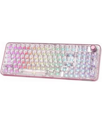 X98 Wireless Hot-Swappable Mechanical Keyboard Compatible with Windows, Mac, Linux, Android, iOS
