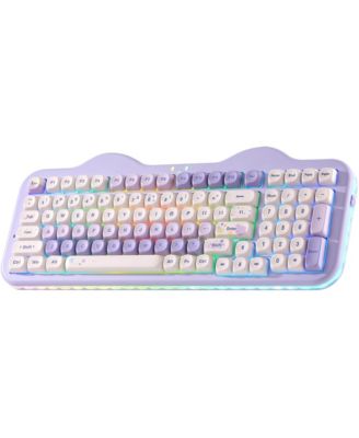 C98 Cake Meow Wireless Mechanical Hot-Swappable Keyboard, Compatible with PC/Mac