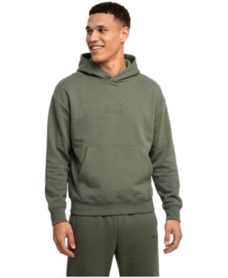 Men's Fleece Embossed Hoodie