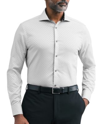 Men's Non-Iron Stretch Slim-Fit Dress Shirt