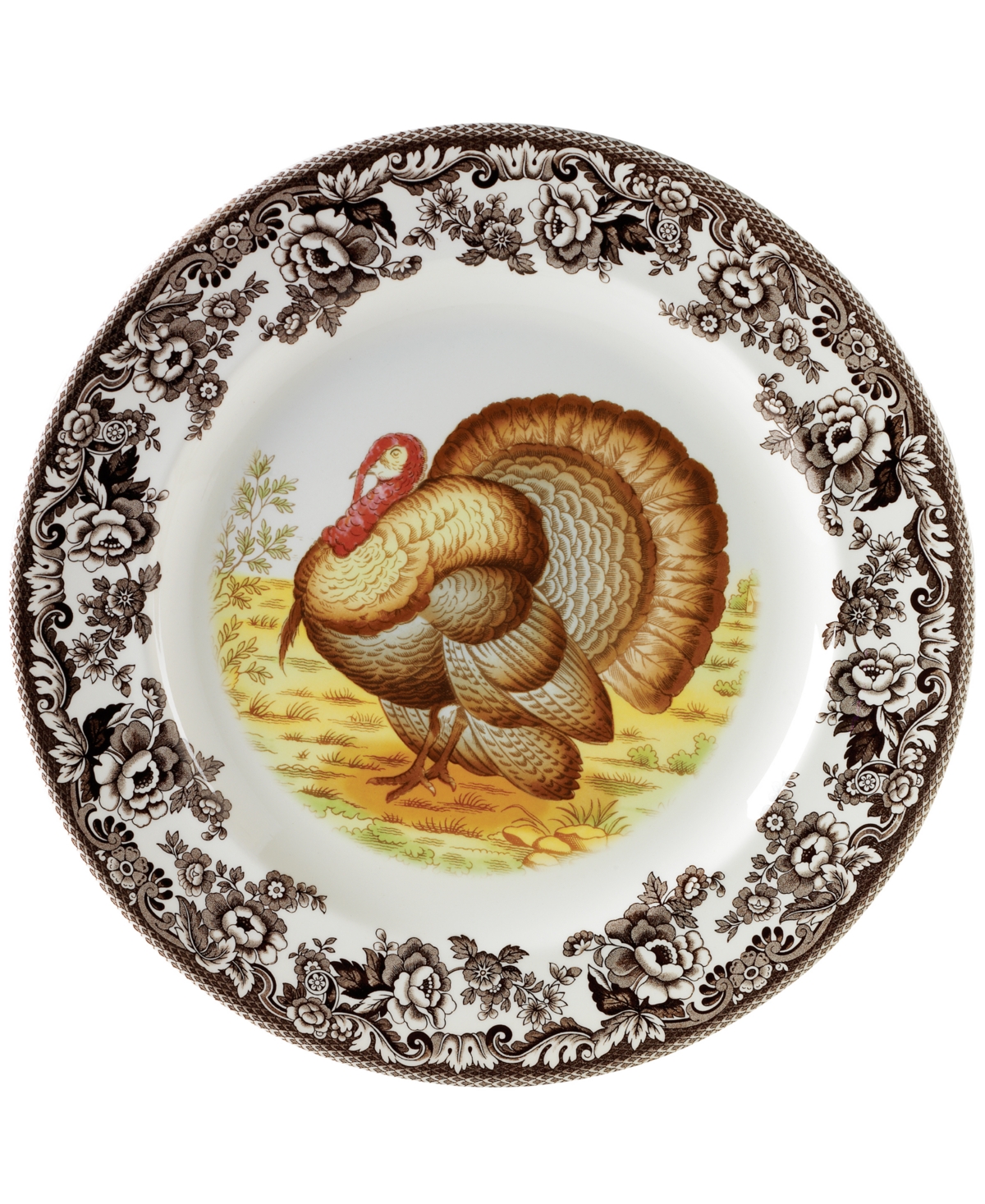 "Woodland" Turkey Dinner Plate